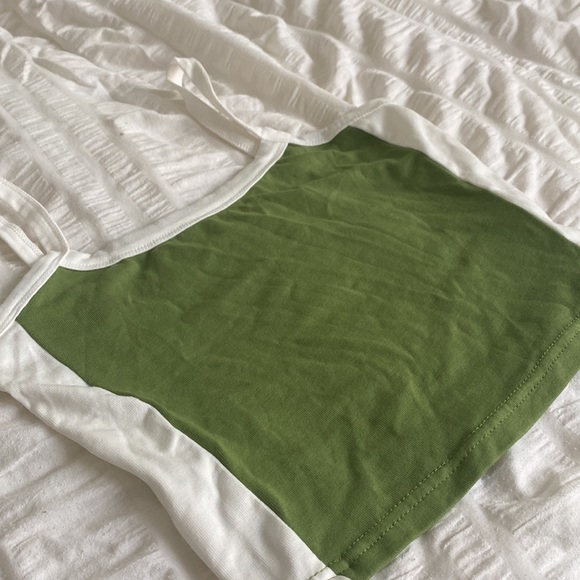 White and green top from eminol size xs - Picture 3 of 3